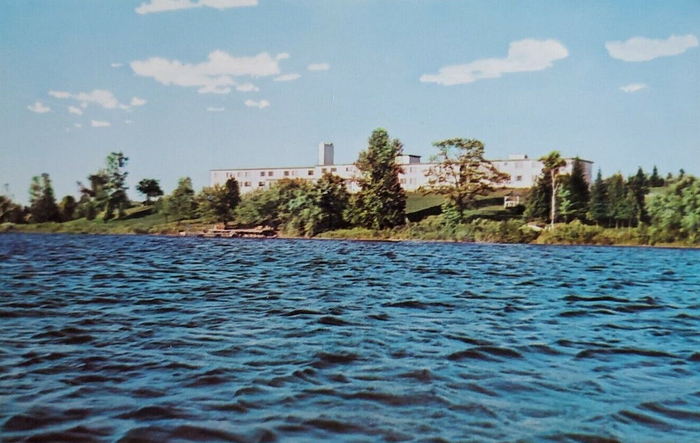 Lost Lake Woods Club - Vintage Postcard (newer photo)